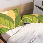 Sunny Afternoon Tropical Landscape  Pillow Sham Gallery Image 2