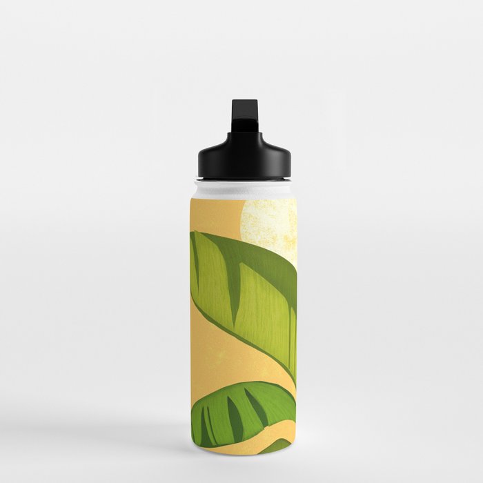 Sunny Afternoon Tropical Landscape  Water Bottle Gallery Image 3