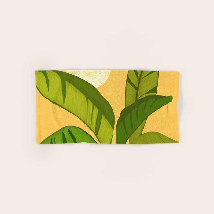 Sunny Afternoon Tropical Landscape  Bath Towel Gallery Image 1