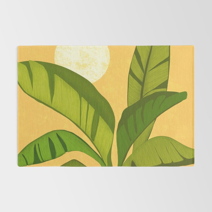 Sunny Afternoon Tropical Landscape  Rug Gallery Image 2
