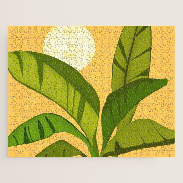 Sunny Afternoon Tropical Landscape  Jigsaw Puzzle Gallery Image 1