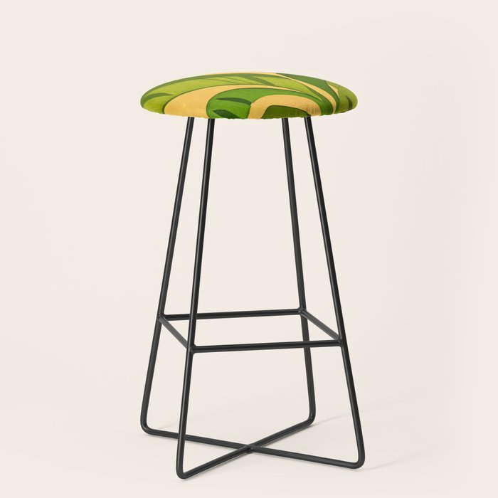Sunny Afternoon Tropical Landscape  Stool Gallery Image 1