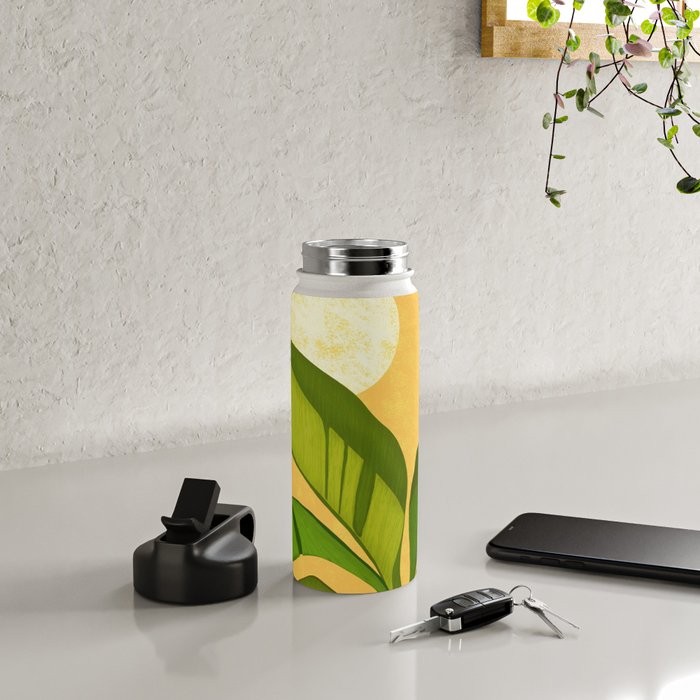 Sunny Afternoon Tropical Landscape  Water Bottle Gallery Image 4