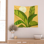 Sunny Afternoon Tropical Landscape  Wall Tapestry Gallery Image 2