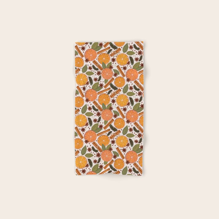 Winter Spices Bath Towel Gallery Image 1