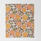 Winter Spices Throw Blanket Gallery Image 2
