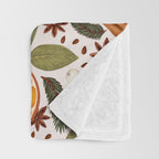 Winter Spices Throw Blanket Gallery Image 3