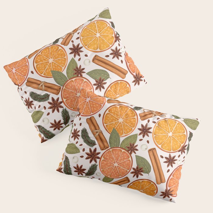 Winter Spices Pillow Sham Gallery Image 1