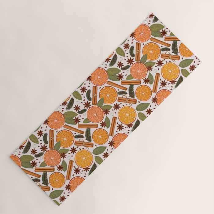 Winter Spices Yoga Mat Gallery Image 1