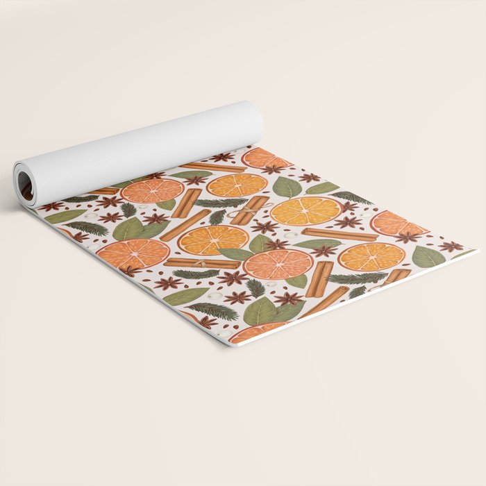 Winter Spices Yoga Mat Gallery Image 2