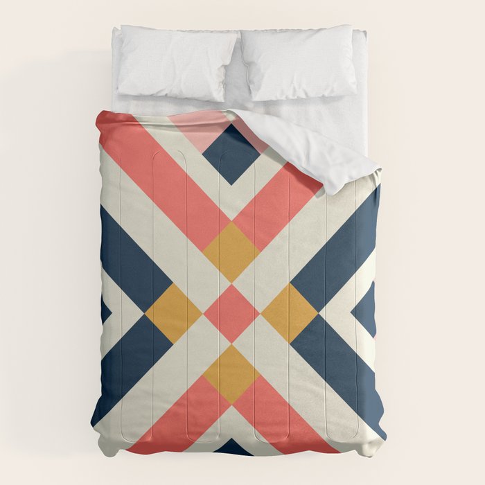 Bold Geometric Quilt Block Comforter Gallery Image 6