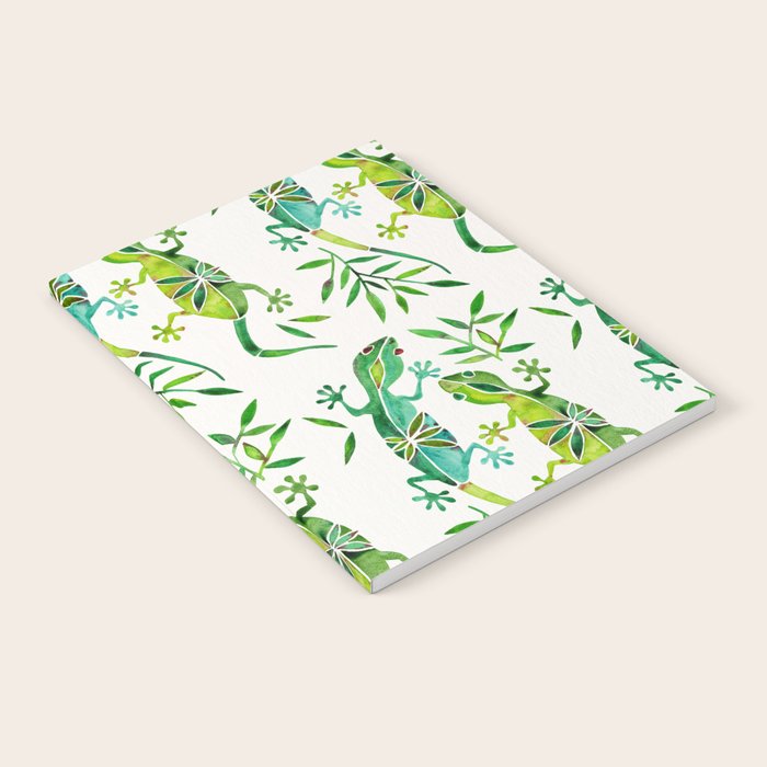 Geckos - Green Palette Notebook Gallery Image 1