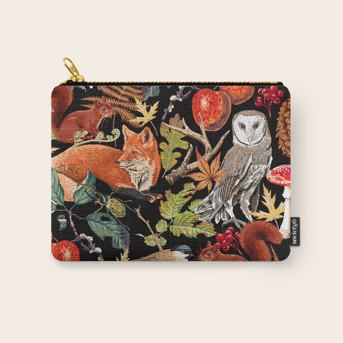 AUTUMN WOODLAND Carry All Pouch Gallery Image 1