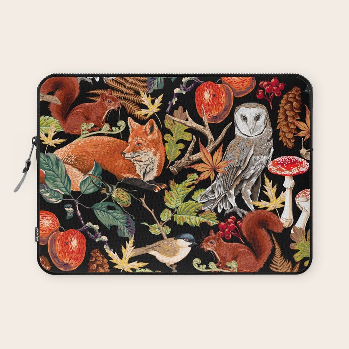 AUTUMN WOODLAND Laptop Sleeve Gallery Image 1
