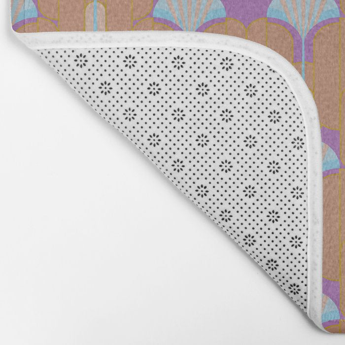 Modern Art Deco Inspiration Bath Mat Gallery Image 2