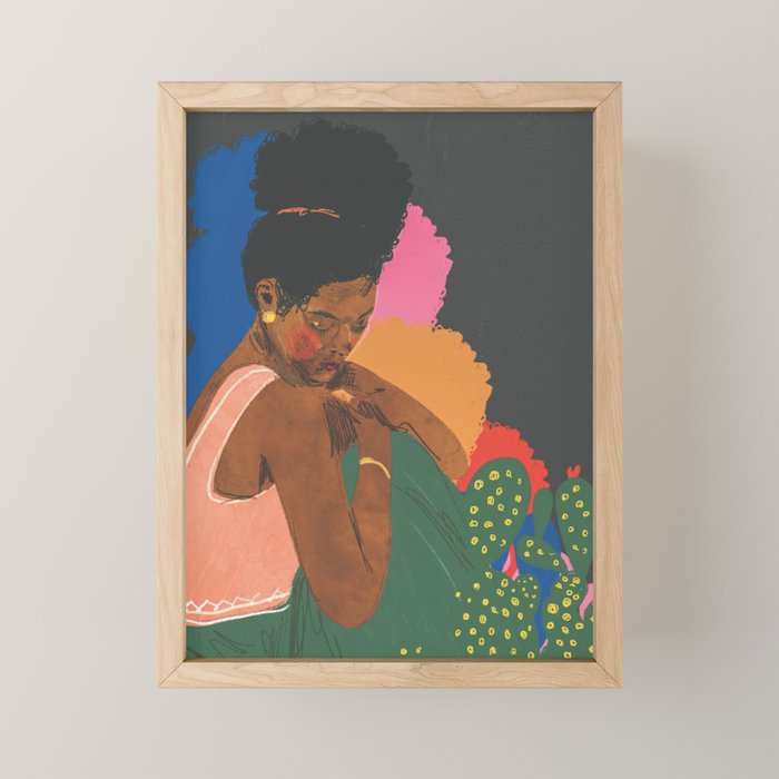 At night Mini Art Print Gallery Image 1