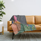 At night Throw Blanket Gallery Image 1