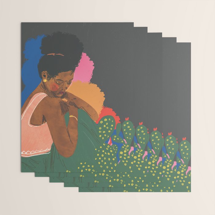 At night Wrapping Paper Gallery Image 3
