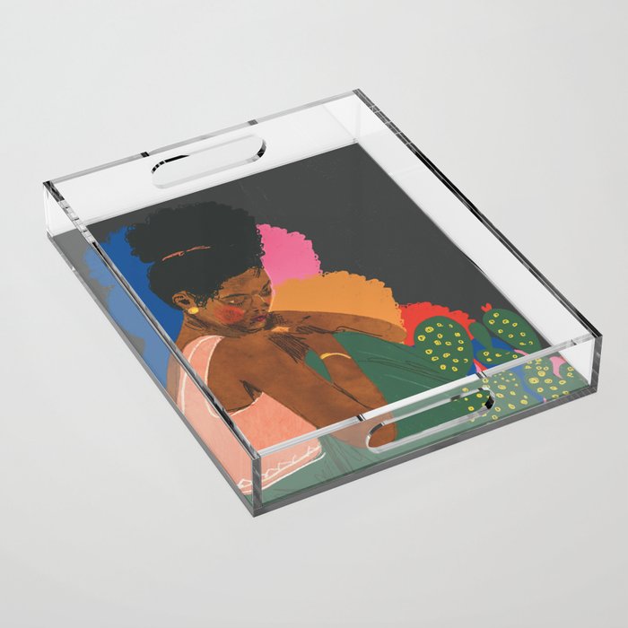 At night Acrylic Tray Gallery Image 1