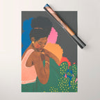 At night Wrapping Paper Gallery Image 1