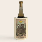 The Lovers - Raccoons Tarot Wine Chiller Gallery Image 1