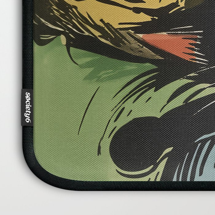 Ludwig The Black Cat  Laptop Sleeve Gallery Image 3
