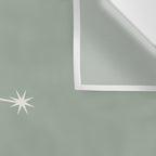 Gemini Zodiac Star Constellation Line Art Soft Sage Wall Tapestry Gallery Image 3