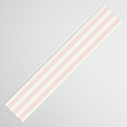 Vintage pastel pink stripes pattern Table Runner Gallery Image 3