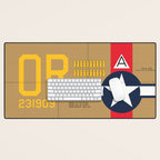 Aircraft Markings - USA B-17 Desk Mat Gallery Image 1