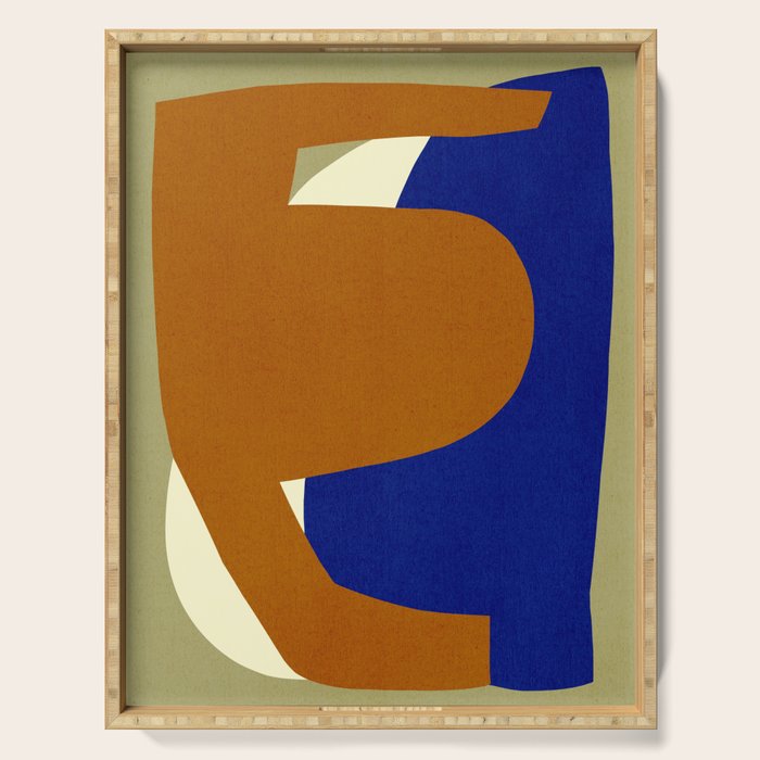 Abstract E013 Serving Tray Gallery Image 1