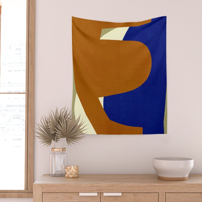 Abstract E013 Wall Tapestry Gallery Image 2