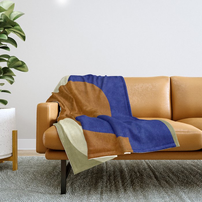 Abstract E013 Throw Blanket Gallery Image 1