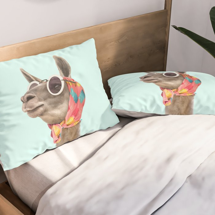 FASHION LAMA Pillow Sham Gallery Image 2