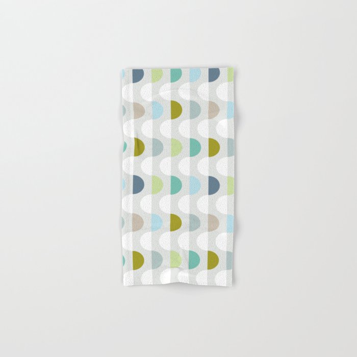 City life facade 2 soft grey Bath Towel Gallery Image 1