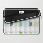 City life facade 2 soft grey Laptop Sleeve Gallery Image 2