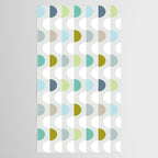 City life facade 2 soft grey Tablecloth Gallery Image 2