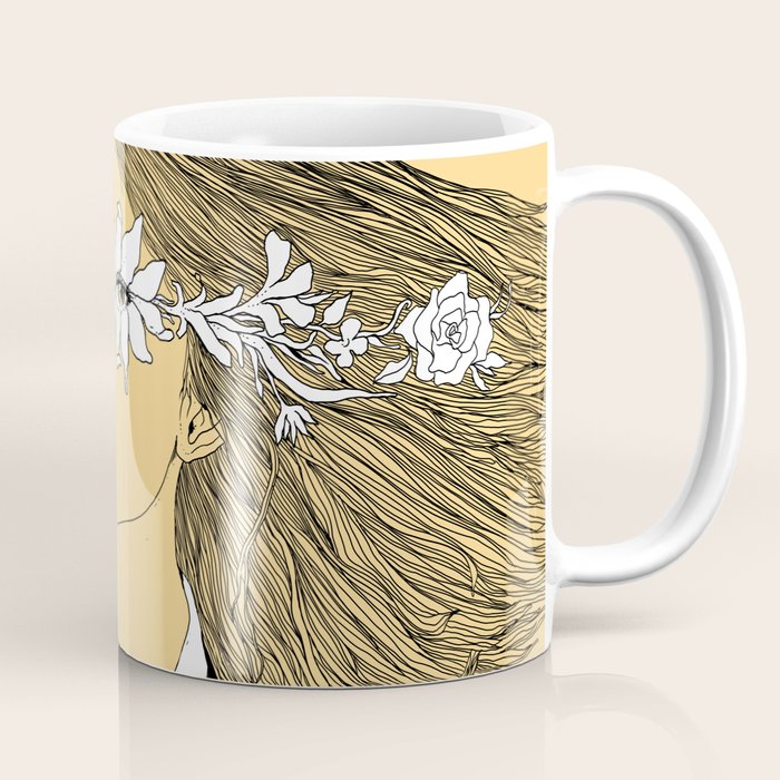 Flowers in My Eyes (Life in a Glimpse) Coffee Mug Gallery Image 1
