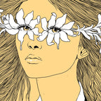 Flowers in My Eyes (Life in a Glimpse) Coffee Mug Gallery Image 2