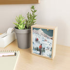 Bridger Skiing Mini Art Print Gallery Image 2