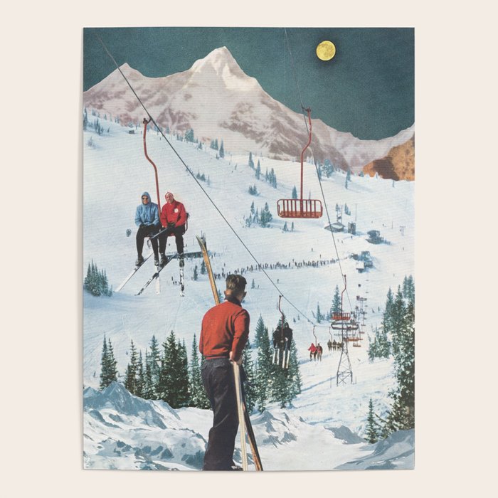Bridger Skiing Poster Gallery Image 4