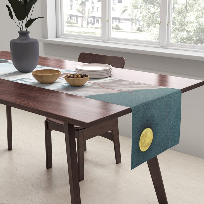 Bridger Skiing Table Runner Gallery Image 2