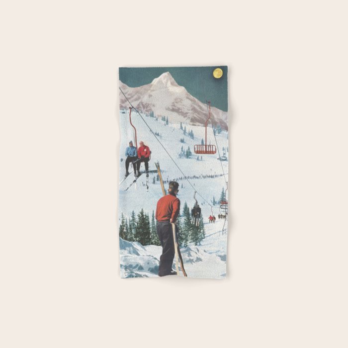Bridger Skiing Bath Towel Gallery Image 1