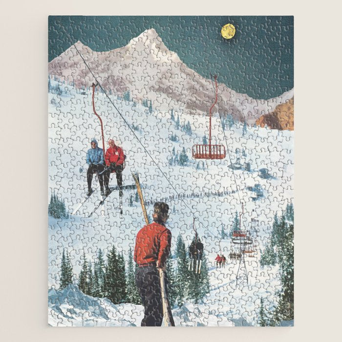 Bridger Skiing Jigsaw Puzzle Gallery Image 1