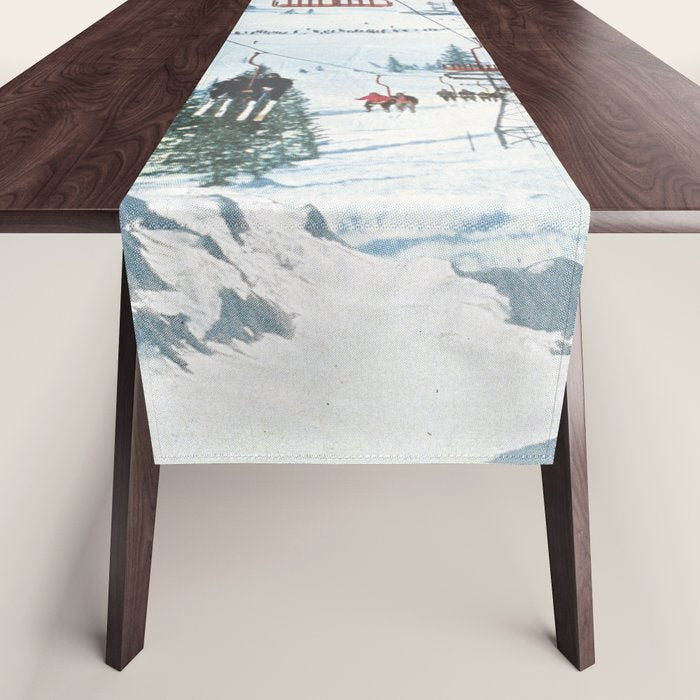 Bridger Skiing Table Runner Gallery Image 1