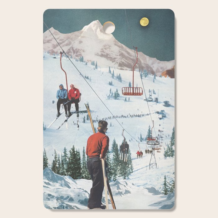 Bridger Skiing Cutting Board Gallery Image 1