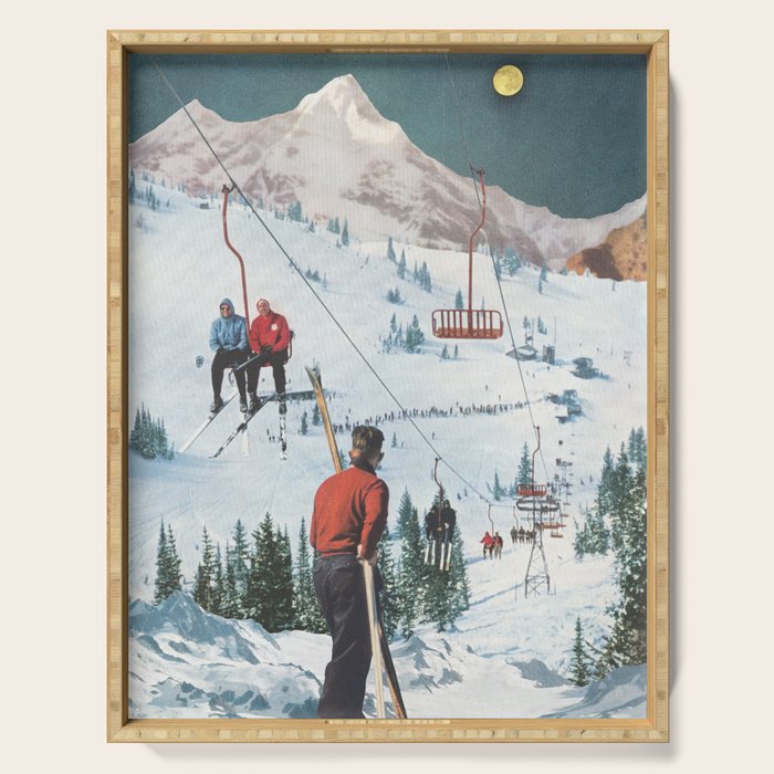 Bridger Skiing Serving Tray Gallery Image 1