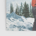 Bridger Skiing Poster Gallery Image 3