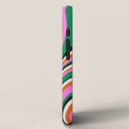 Wavy Stripes XIV - Bold Retro iPhone Case Gallery Image 2