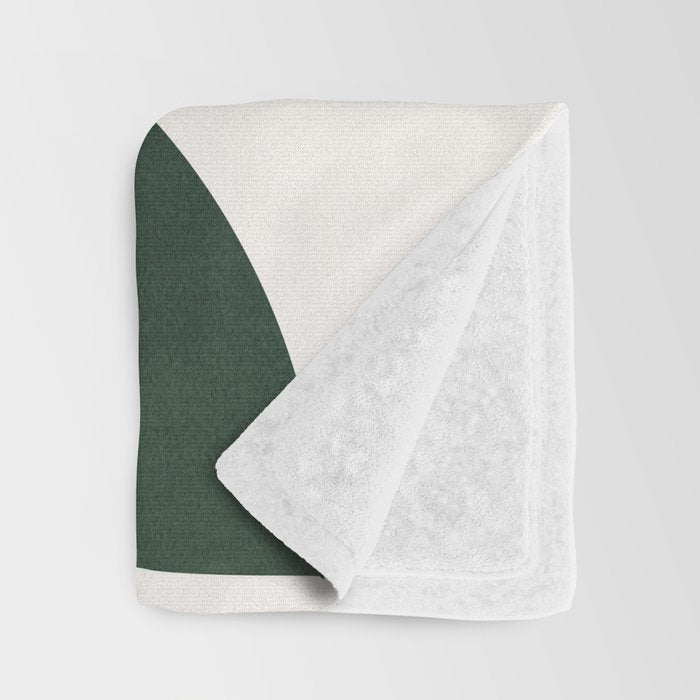 Minimal Geometric Shapes 175 Throw Blanket Gallery Image 3