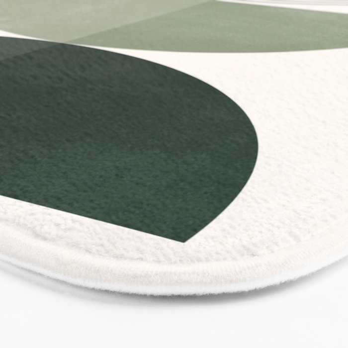 Minimal Geometric Shapes 175 Bath Mat Gallery Image 3